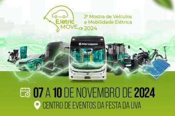 Mostra de Veículos e Mobilidade Elétrica do RS de 07 a 10.11.24 em Caxias do Sul